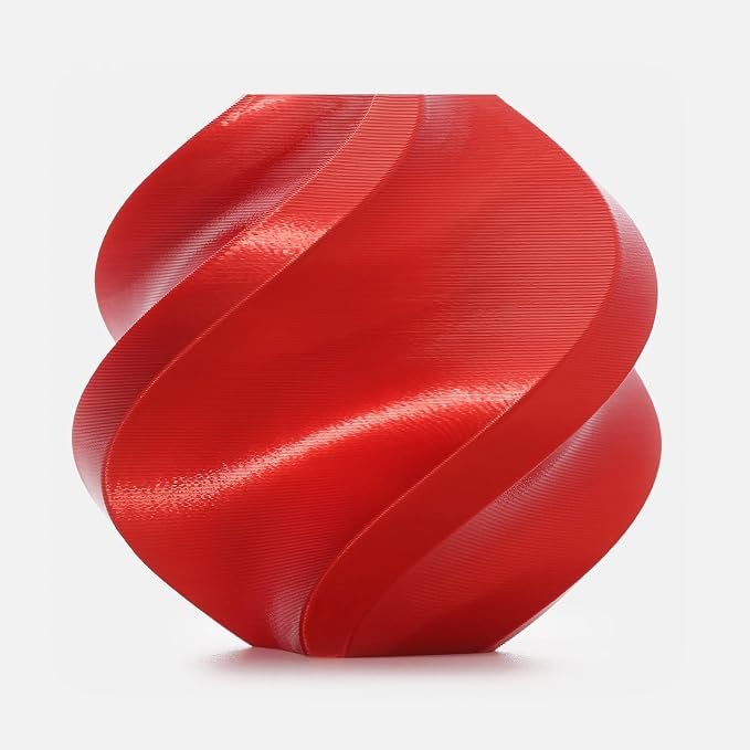 Bambu PLA Básico-Rojo- con carrete reutilizable Bambu