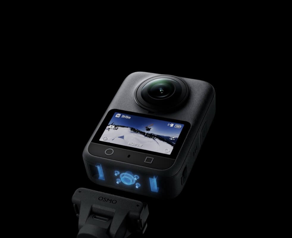 DJI Osmo 360 accesorios magnéticos