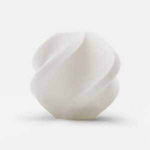 Bambu PLA Básico - Jade White - con carrete reutilizable Bambu