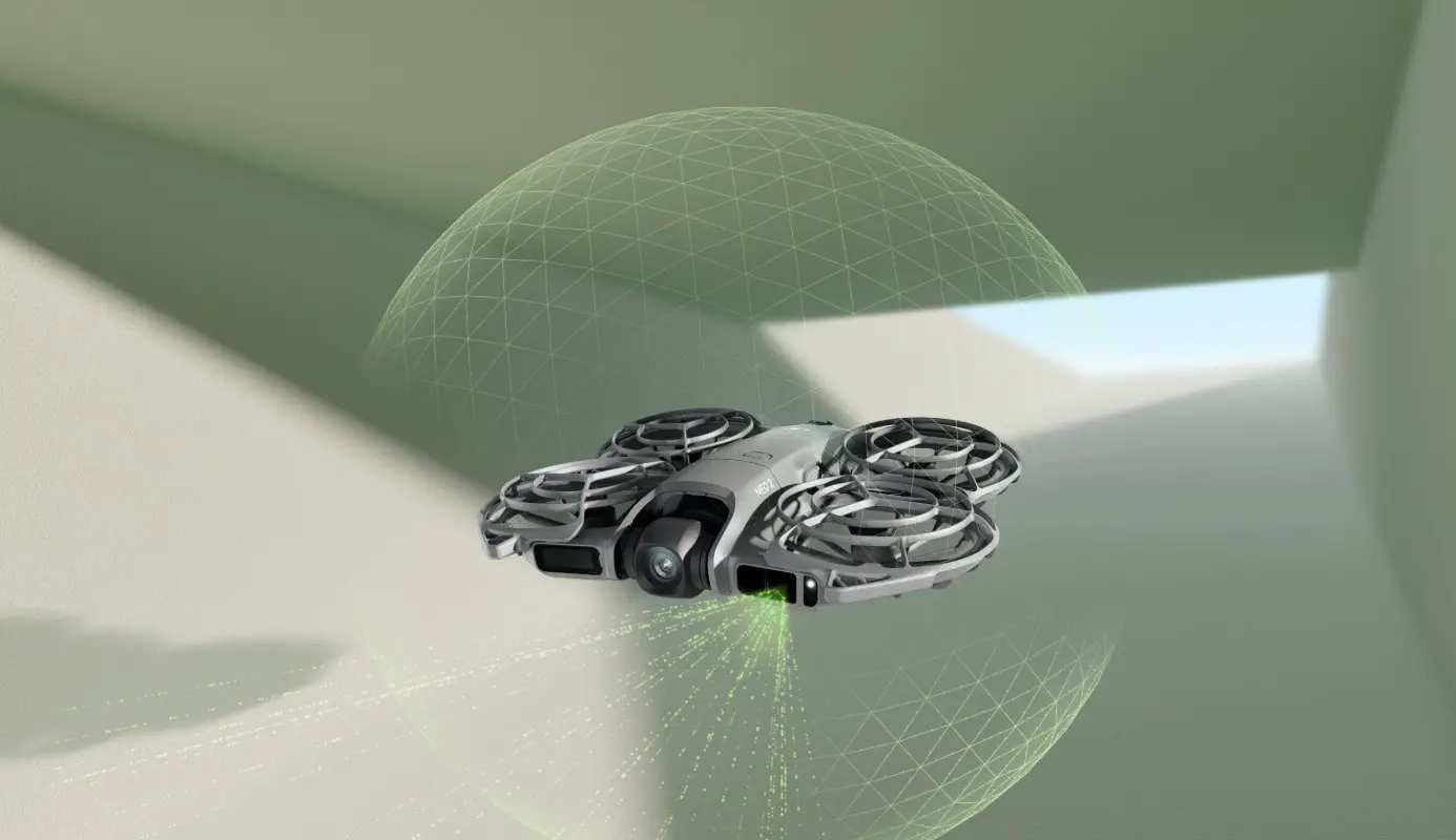 DJI Neo 2 Motion seguridad omnidireccional