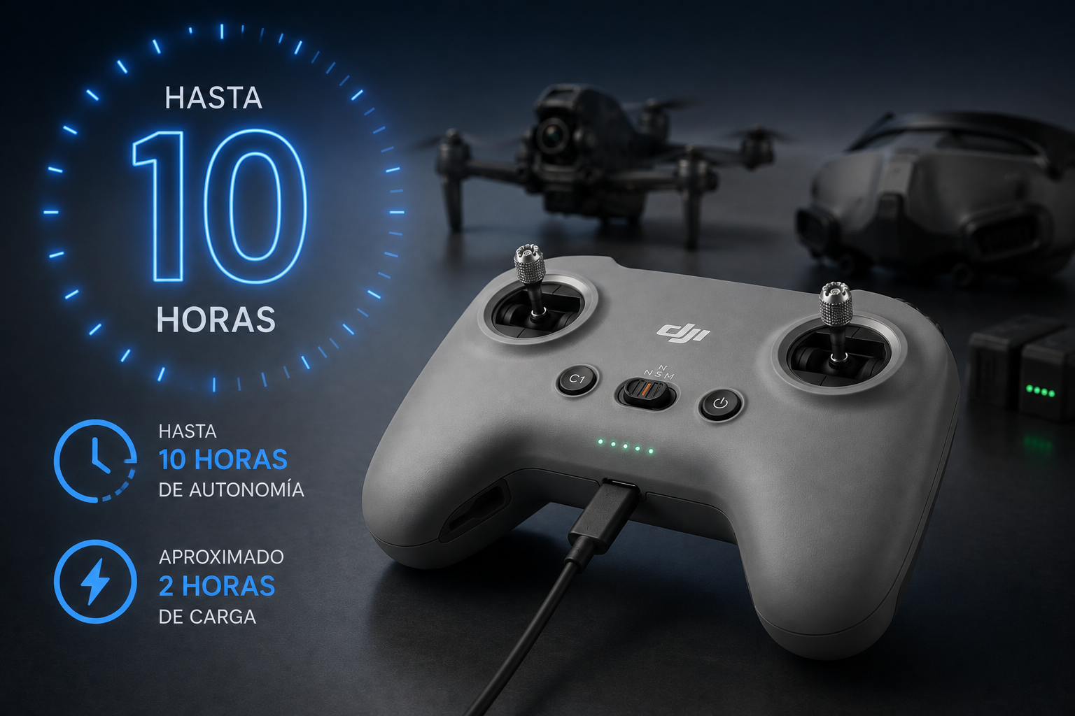 Autonomía DJI FPV Remote Controller 3