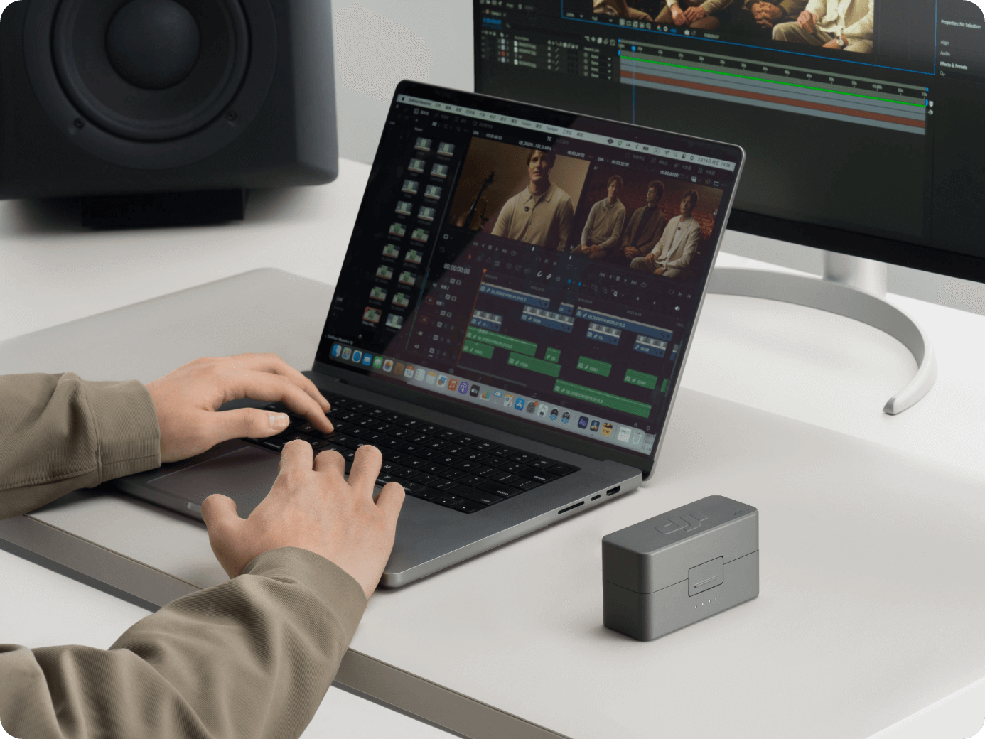 Código de tiempo DJI Mic 3 Receiver