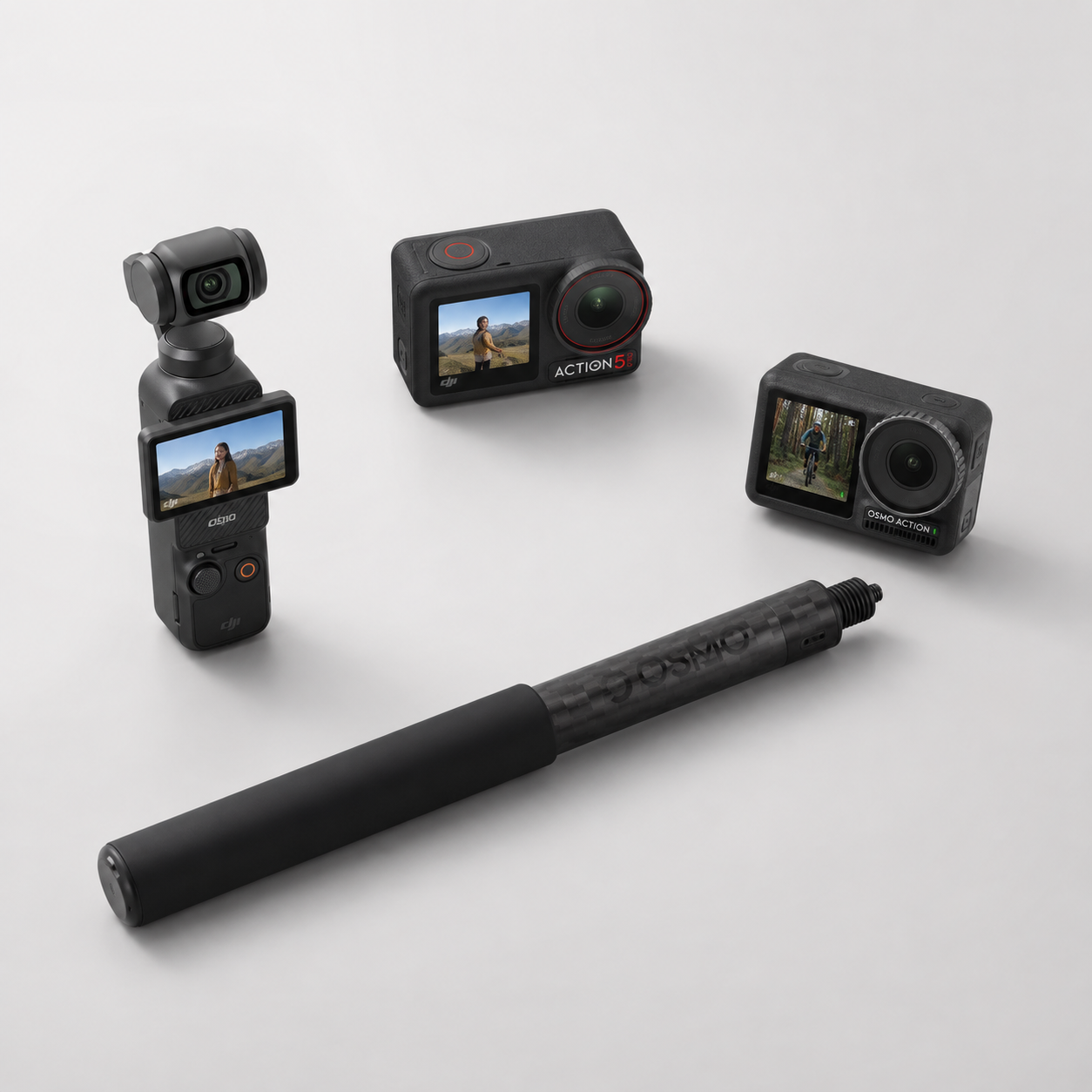 Compatibilidad Osmo 1m Invisible Selfie Stick
