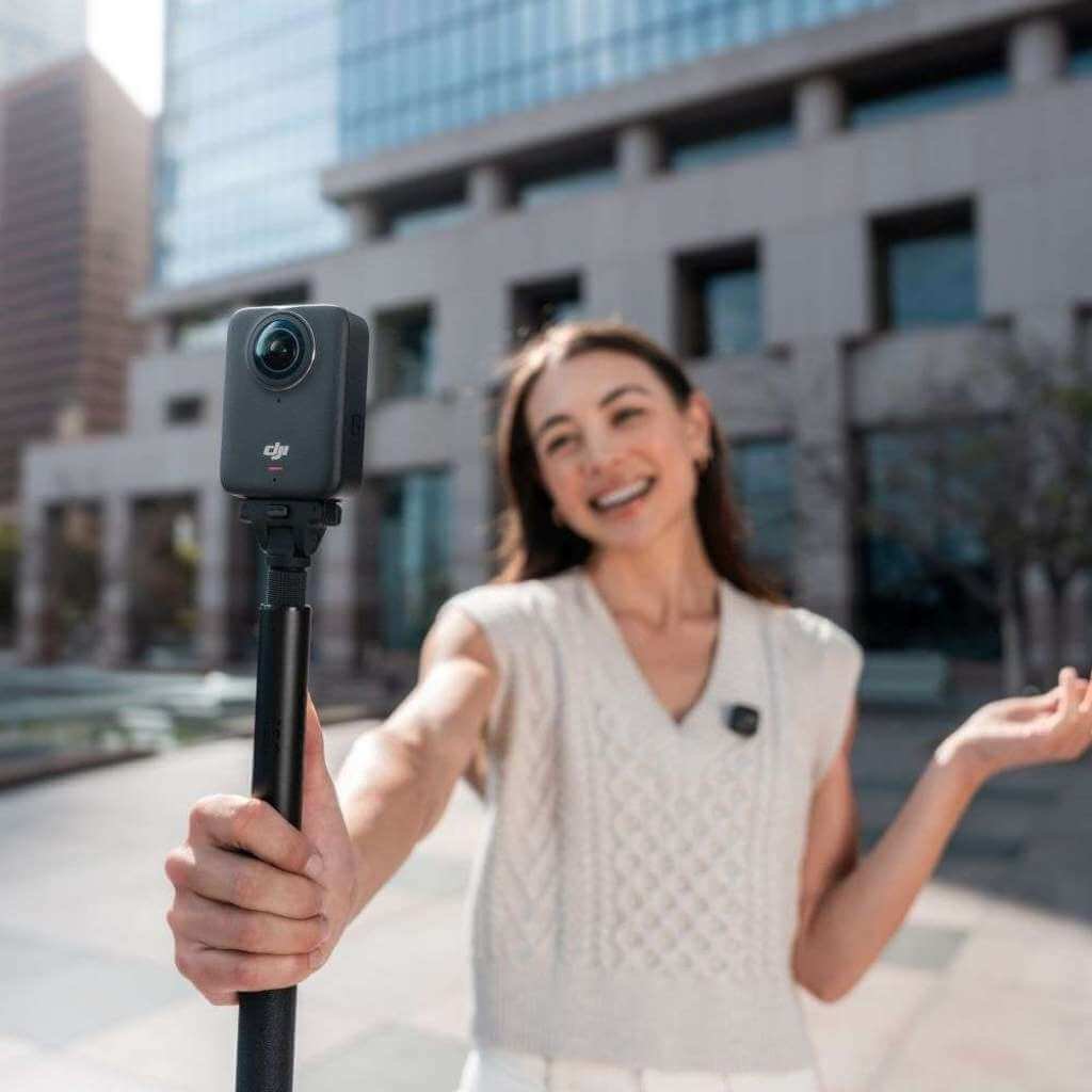Fibra de carbono Osmo Invisible Selfie Stick