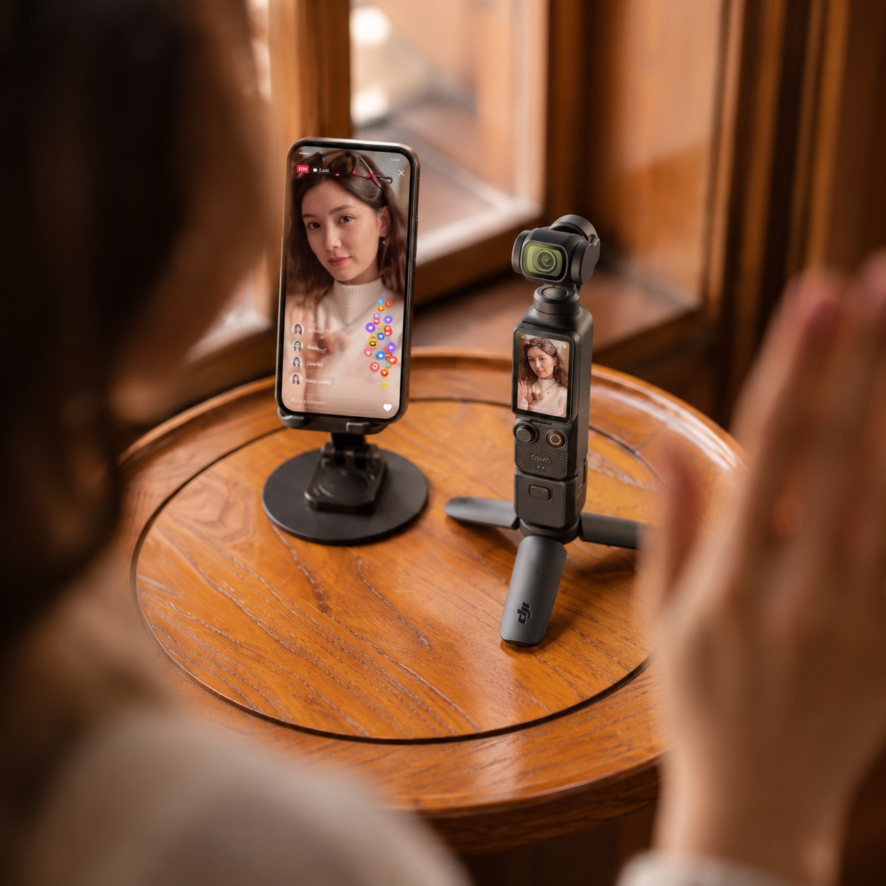 Grabación estéreo DJI Osmo Pocket 3